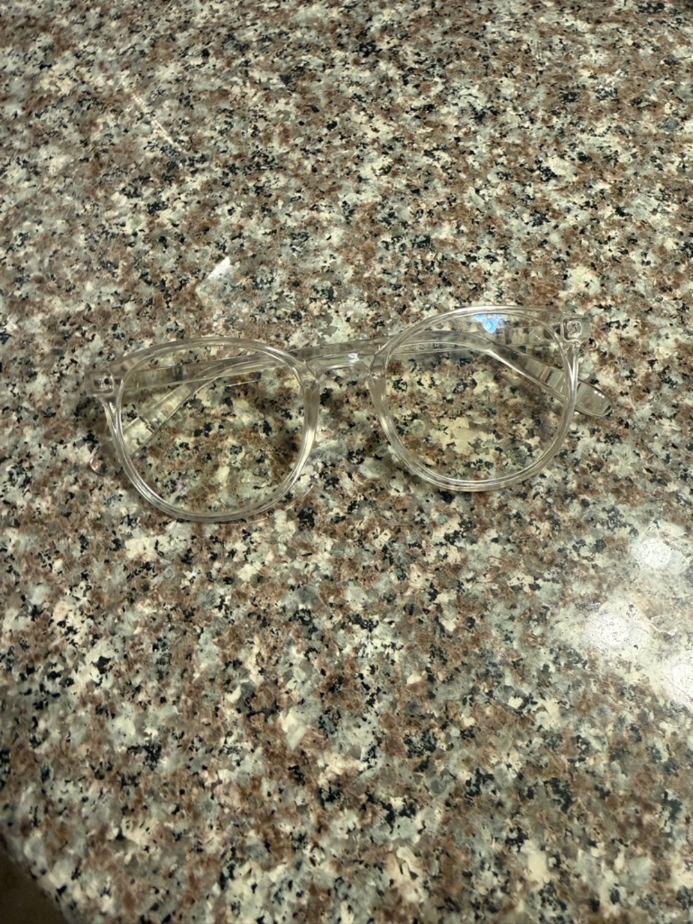 Clear blue light glasses